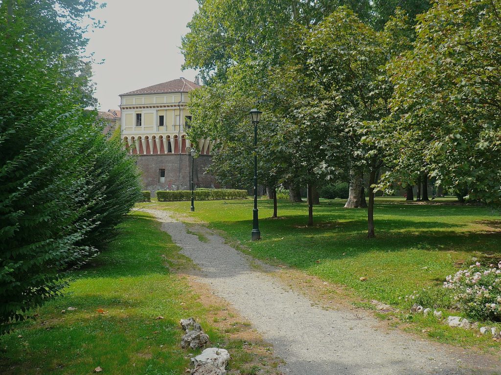 Veduta esterna dei Giardini Reali di Torino