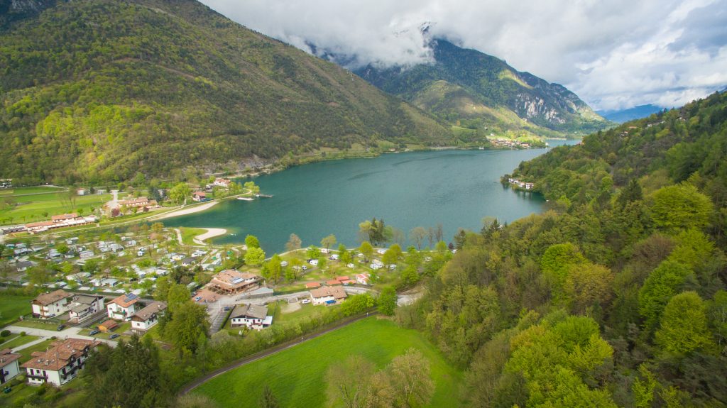 Lago di Ledro in estate