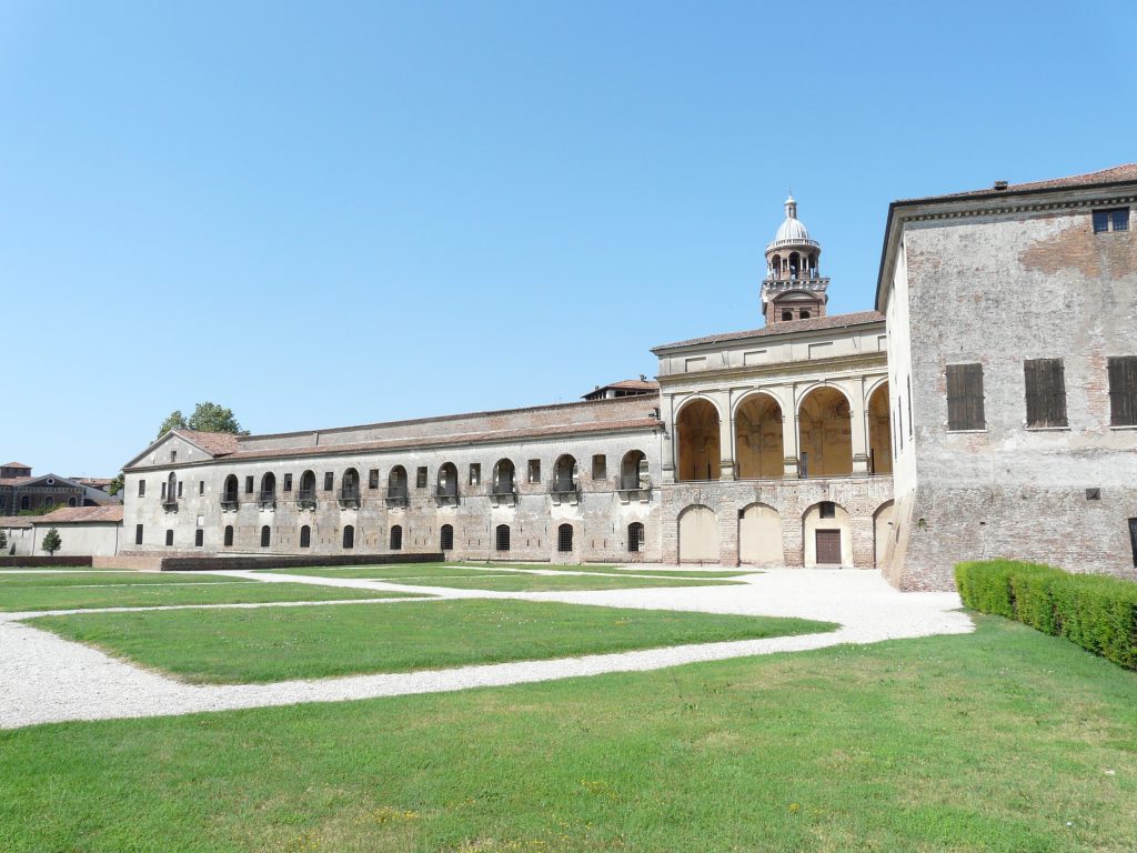 Palazzo Ducale di Mantova visto dall'esterno