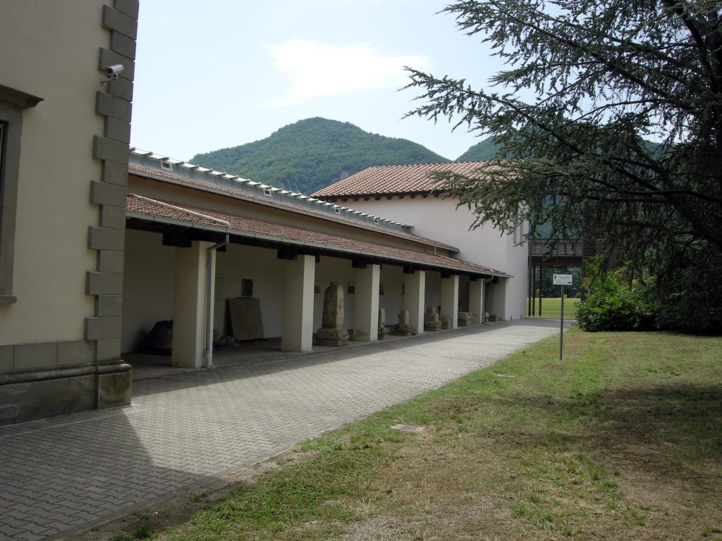 Esterno del Museo nazionale etrusco di Marzabotto