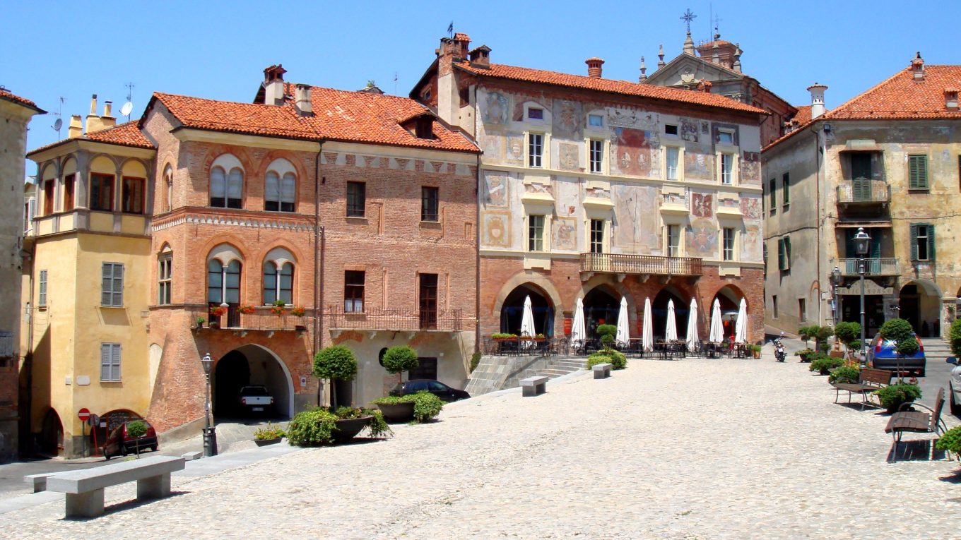 Piazza Maggiore a Mondovì