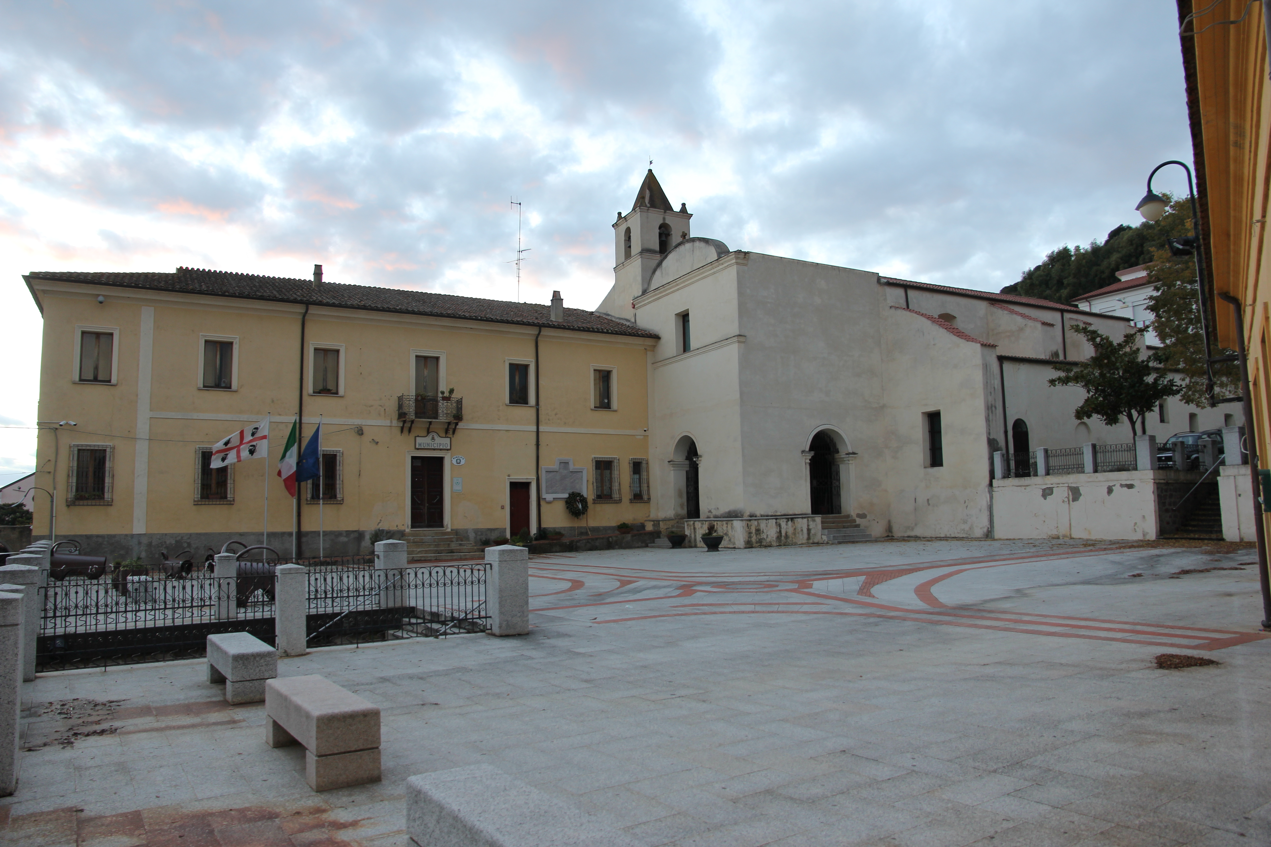 Piazza Cumbentu a Orani