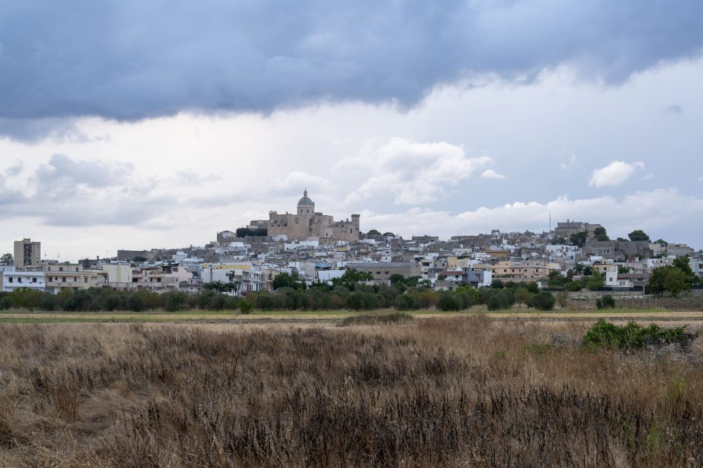 Panorama di Oria in Puglia