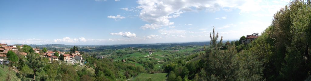 Panorama sul Basso Monferrato