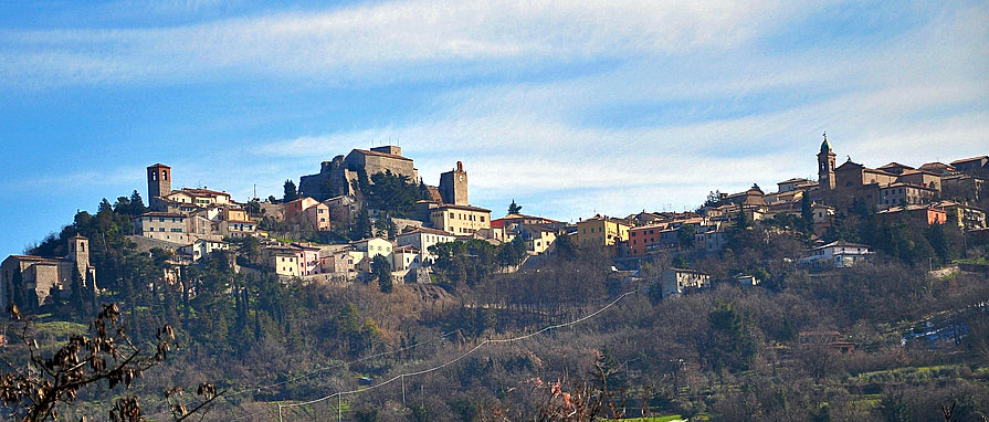 Panorama di Verucchio