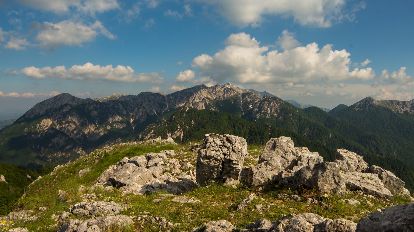 Panorama del Parco nazionale d’Abruzzo, Lazio e Molise
