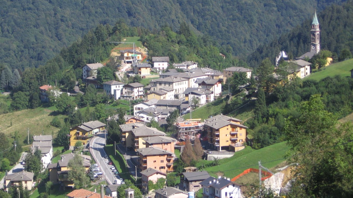 Panorama di Santa Brigida in Val Brembana
