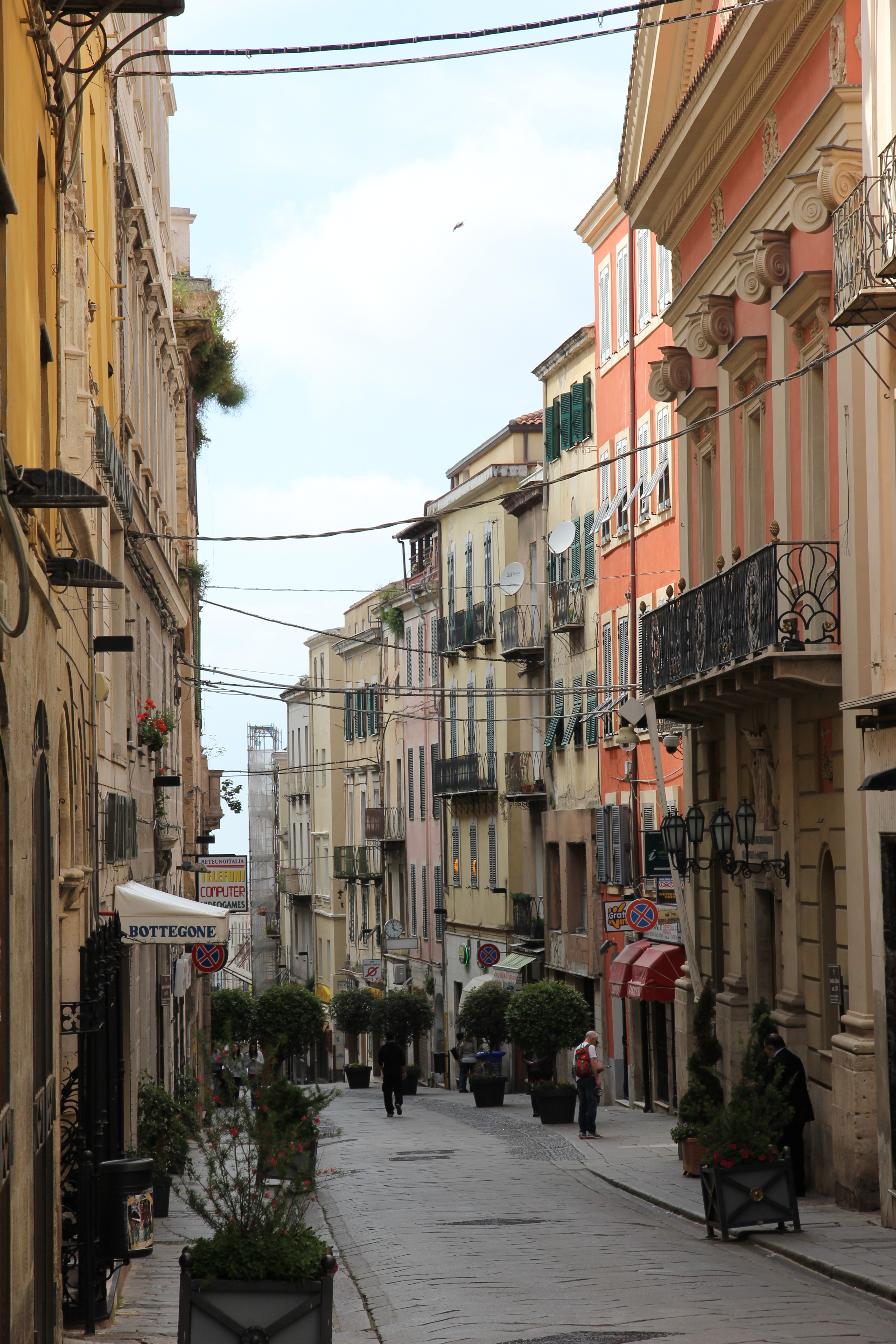 Corso Vittorio Emanuele II a Sassari