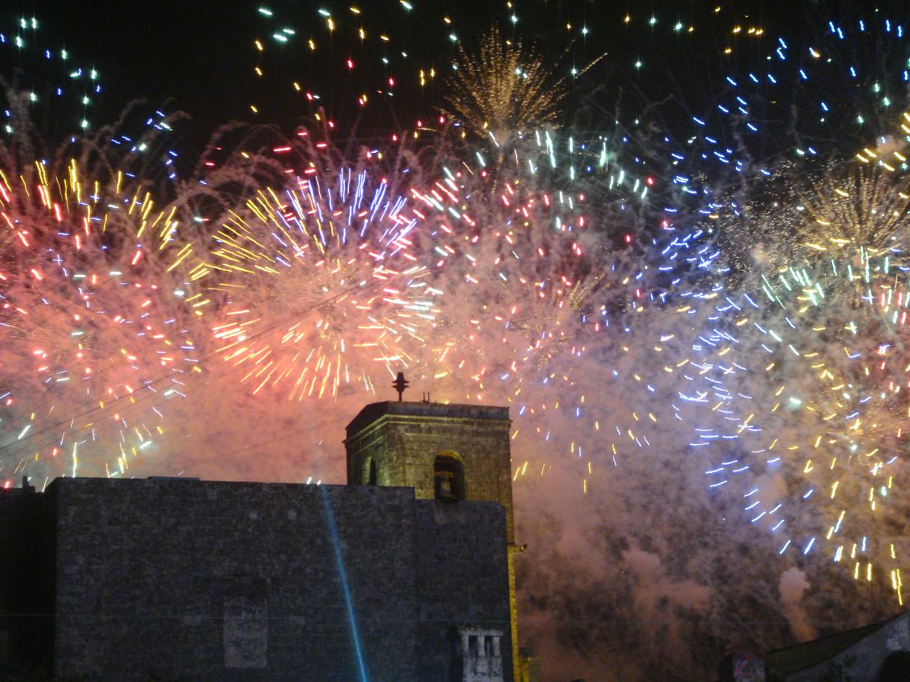 Festa di Santa Domenica a Scorrano con luminarie