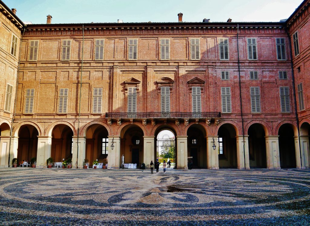 Cortile di Palazzo Reale a Torino