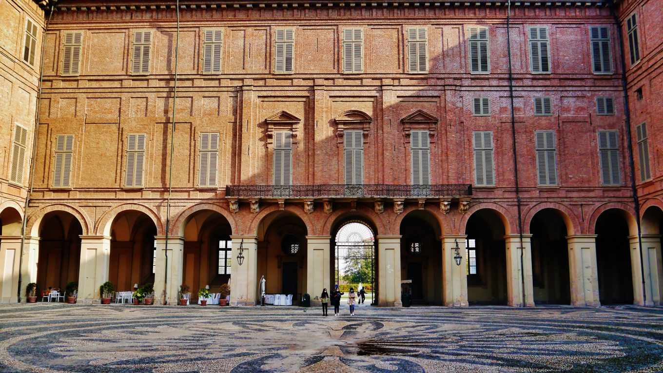 Cortile di Palazzo Reale a Torino