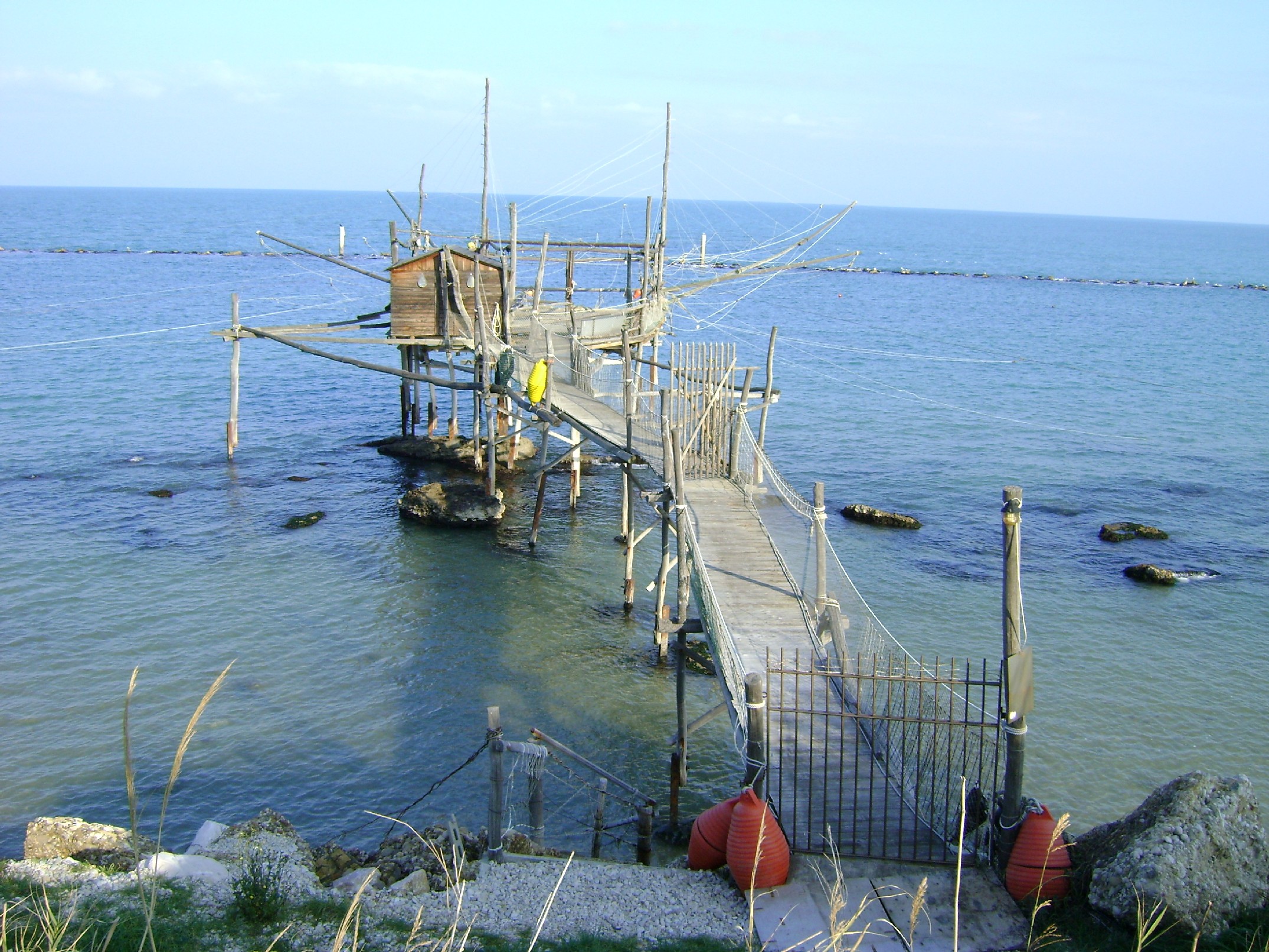 Trabocco a Fossacesia sulla Costa dei Trabocchi