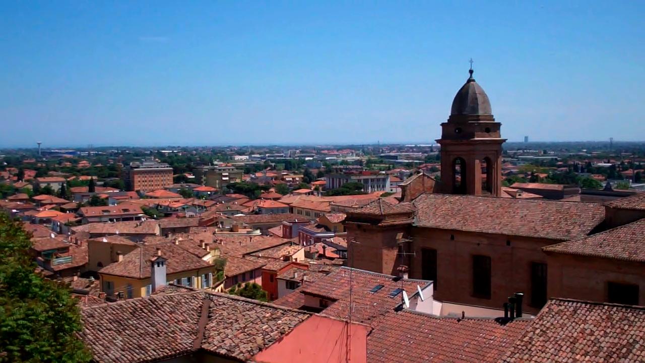 Vista di Santarcangelo di Romagna