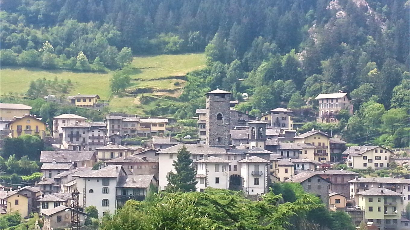 Borgo antico di Gromo in Val Seriana