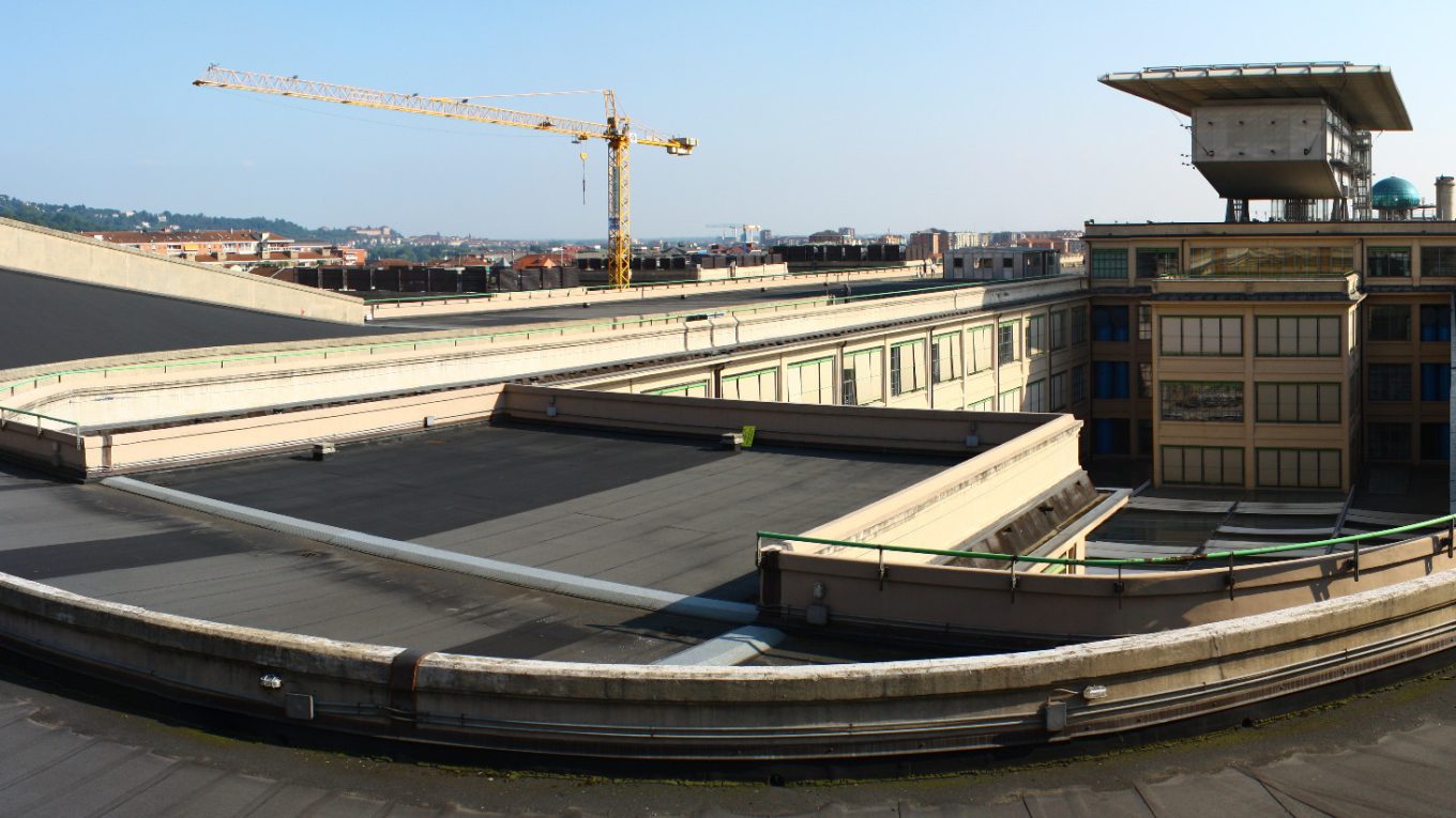 Pista 500 sul tetto del Lingotto a Torino