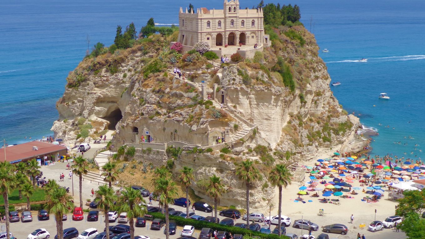 Panorama di Tropea in Calabria