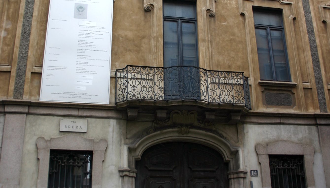 Palazzo Citterio in via Brera a Milano