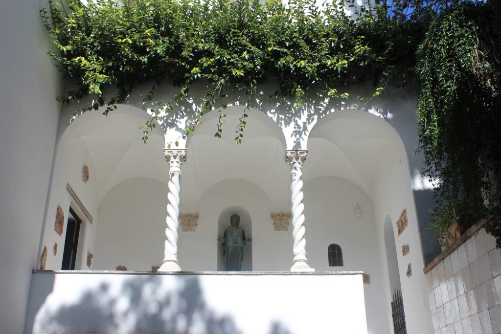 Patio di Villa San Michele ad Anacapri