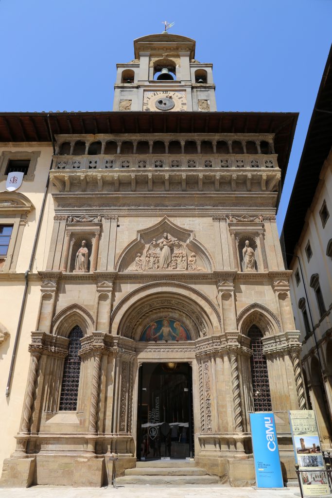 Palazzo della Fraternita dei Laici in Piazza Grande ad Arezzo