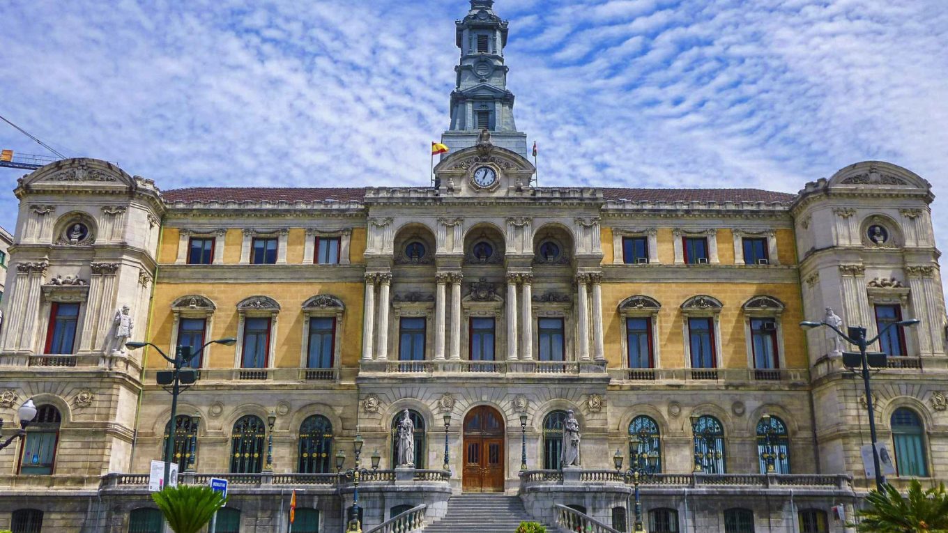 Municipio di Bilbao nella città basca