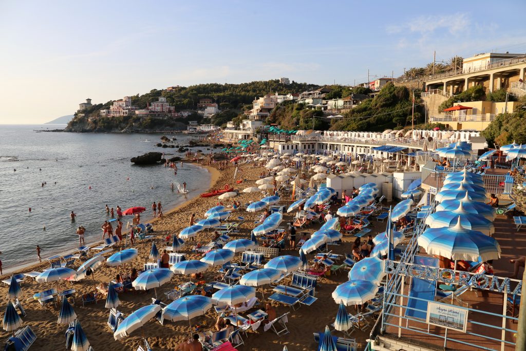 Spiaggia del Quercetano a Castiglioncello