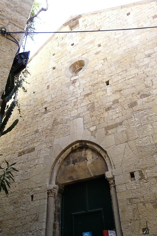Facciata dell'Oratorio di Santa Caterina a Cervo