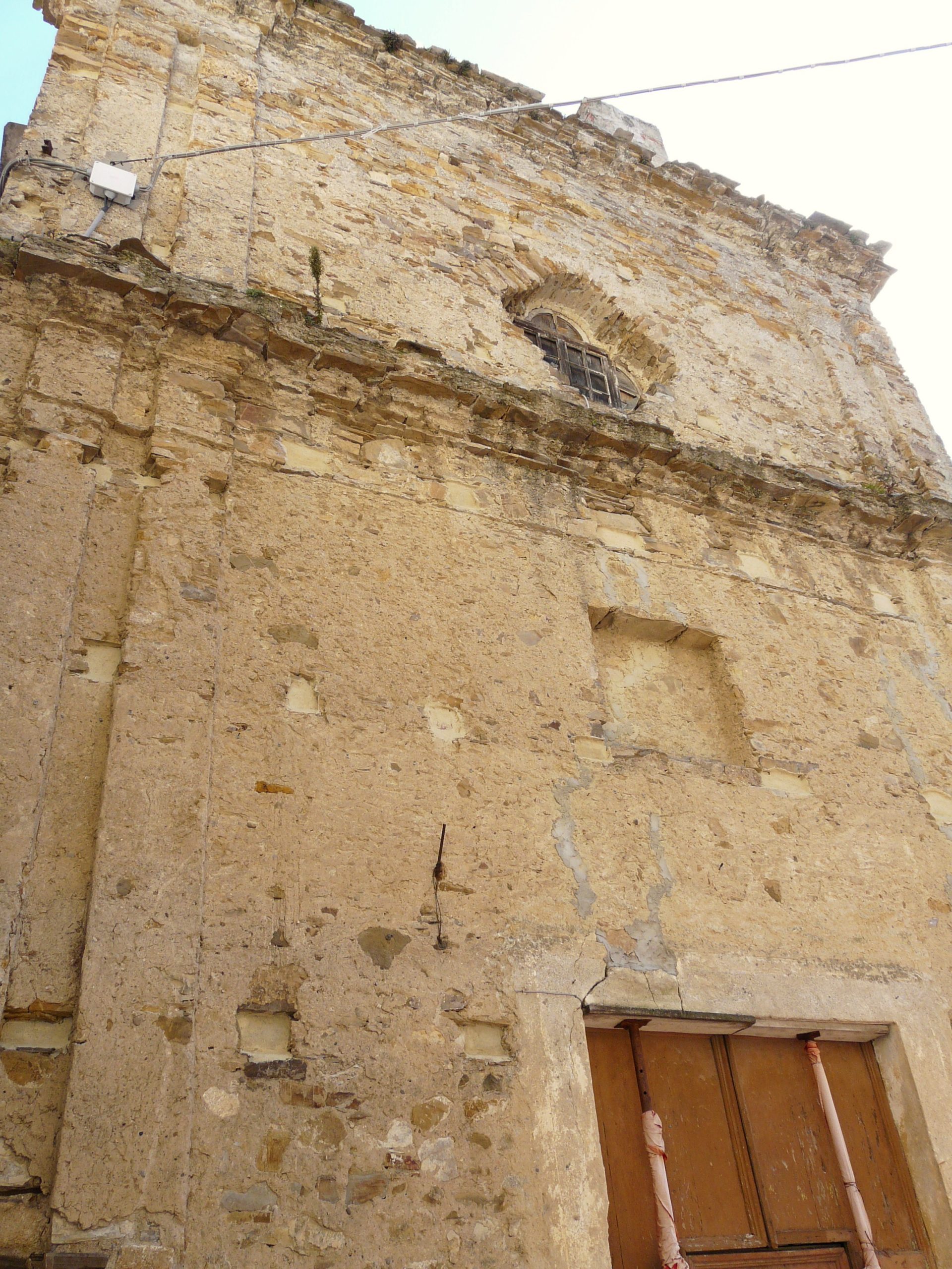 Ex oratorio di San Carlo a Costarainera in Liguria