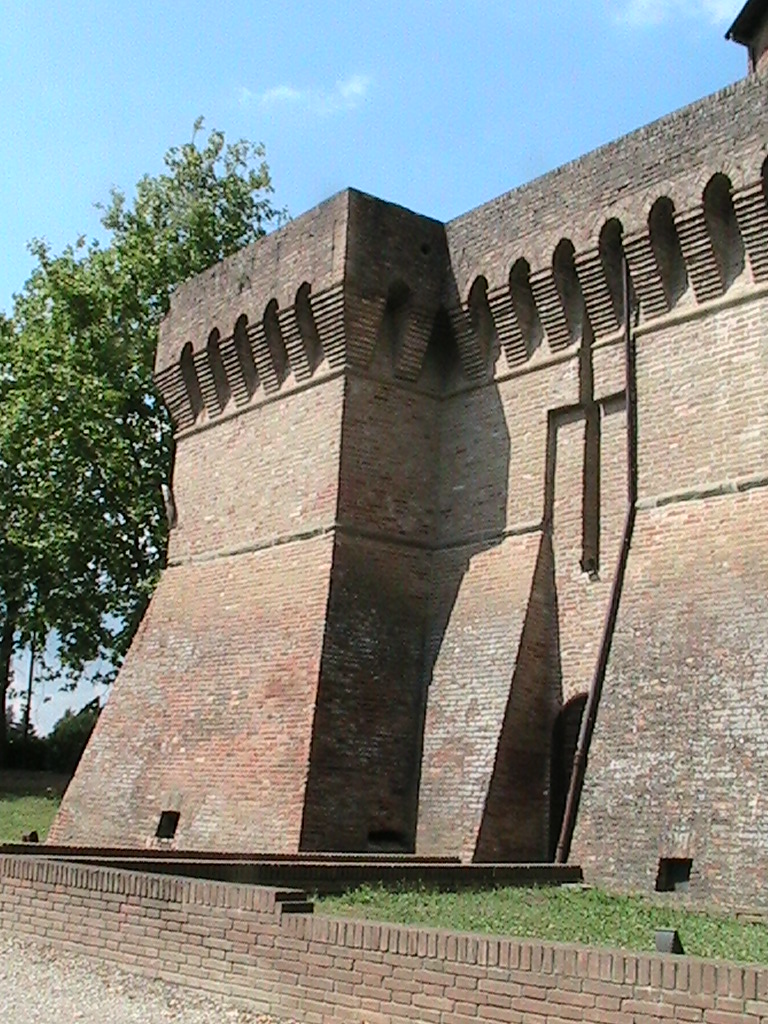 La Rocca di Dozza nel borgo medievale