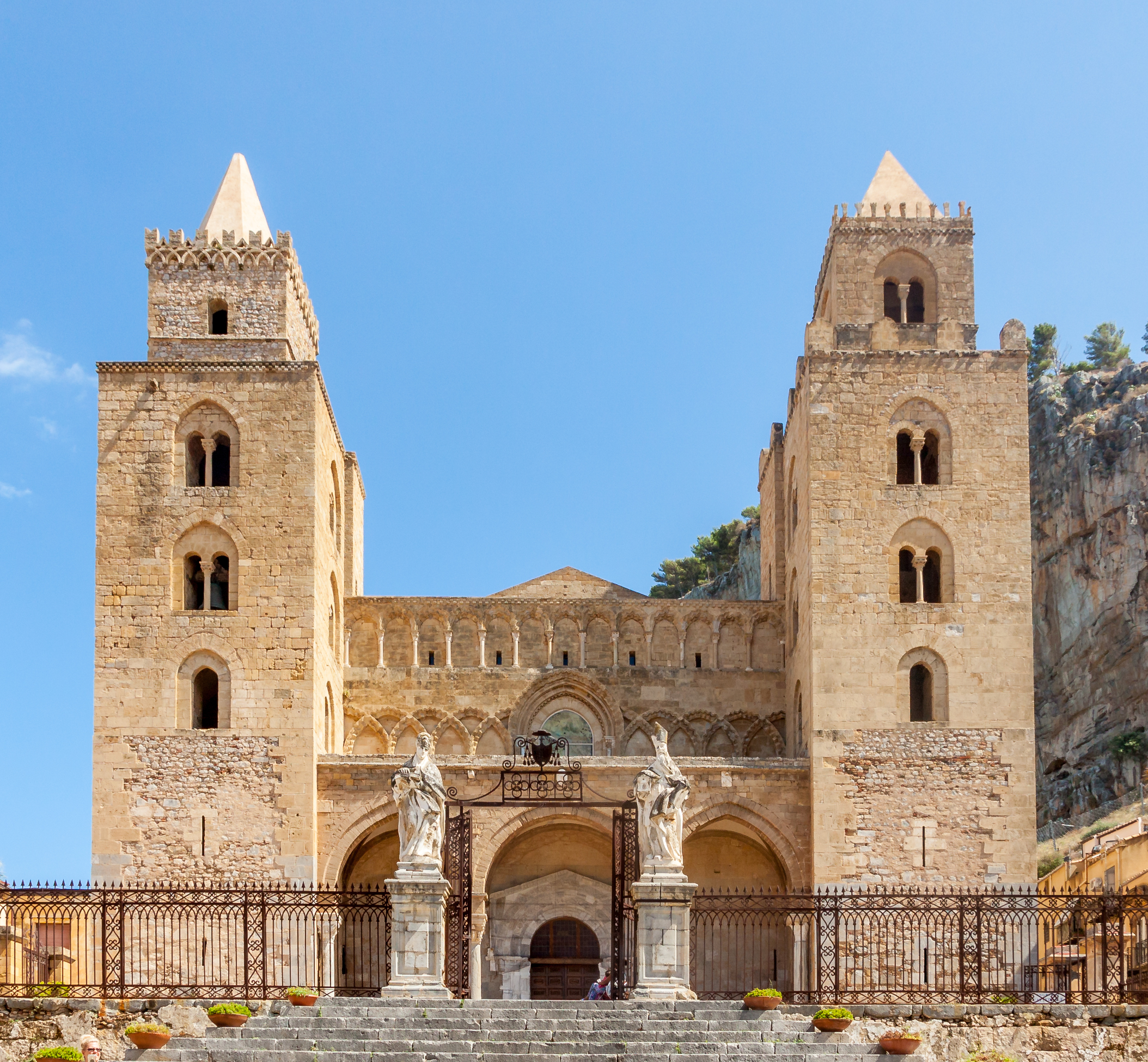 Facciata del Duomo di Cefalù