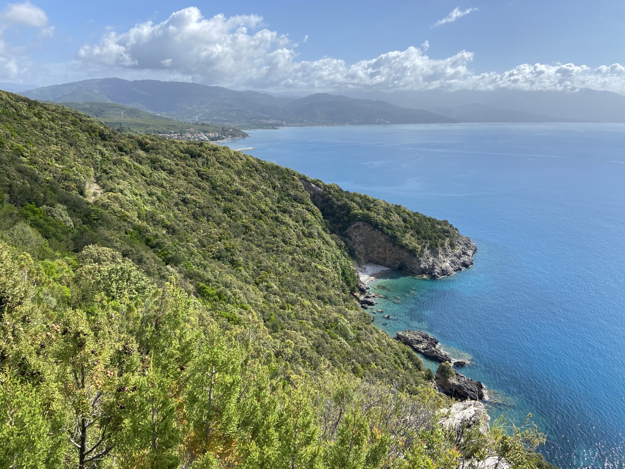 Costa della Masseta vicino Scario nel Cilento