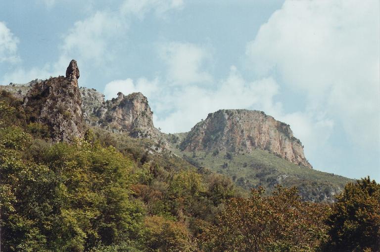Montagne di Orsomarso nel Parco Nazionale del Pollino