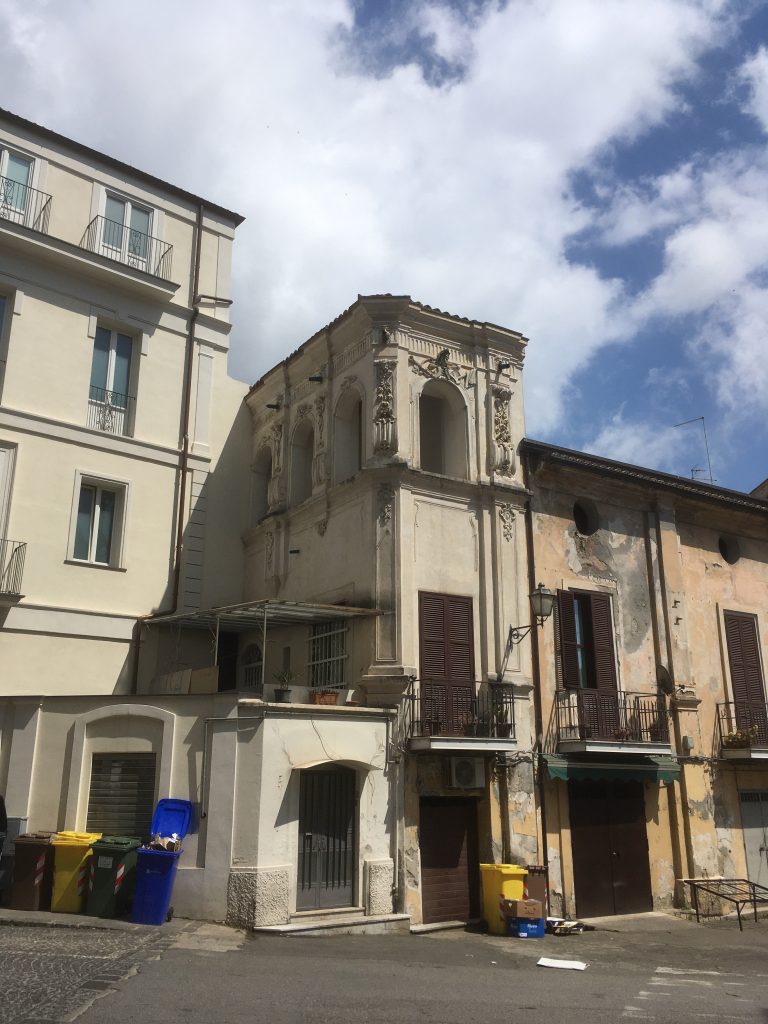 Scorcio nel centro storico di Nicastro a Lamezia Terme