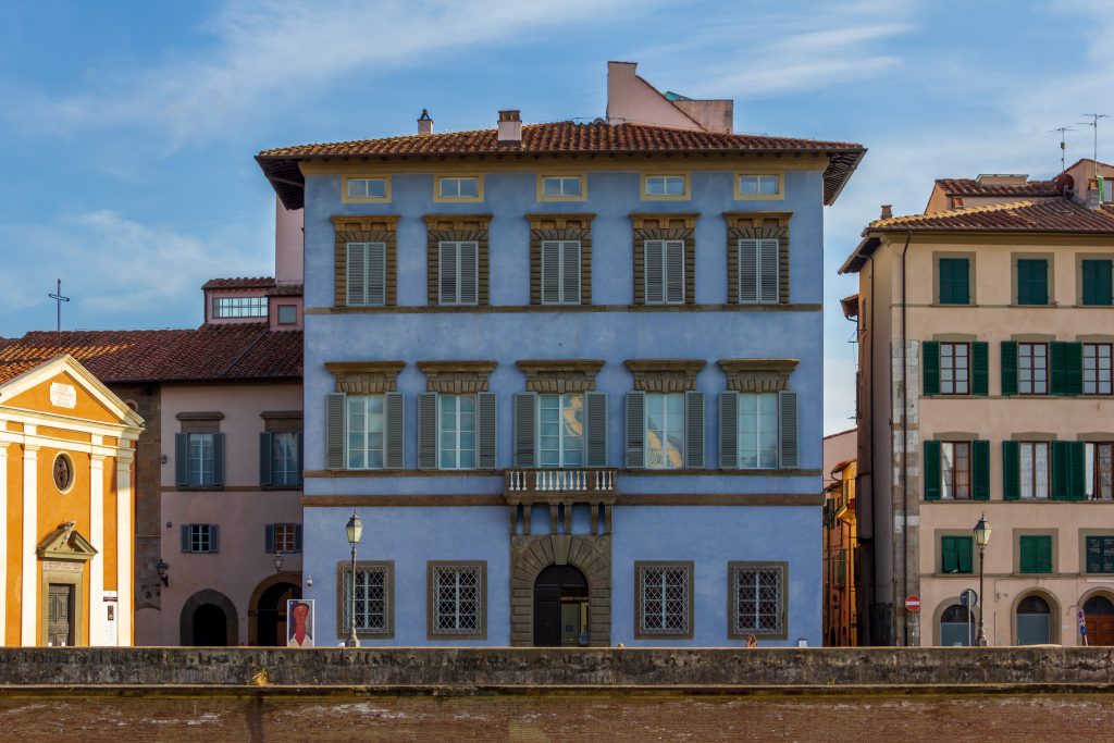 Palazzo Blu a Pisa sul Lungarno