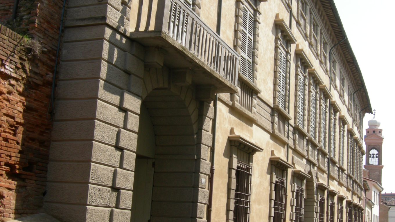 Facciata di Palazzo Milzetti a Faenza