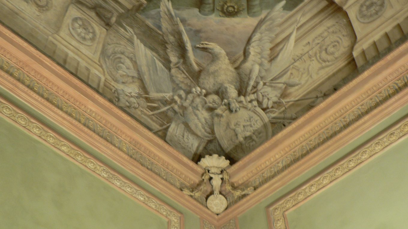 Affresco a Palazzo Pallavicini a Bologna