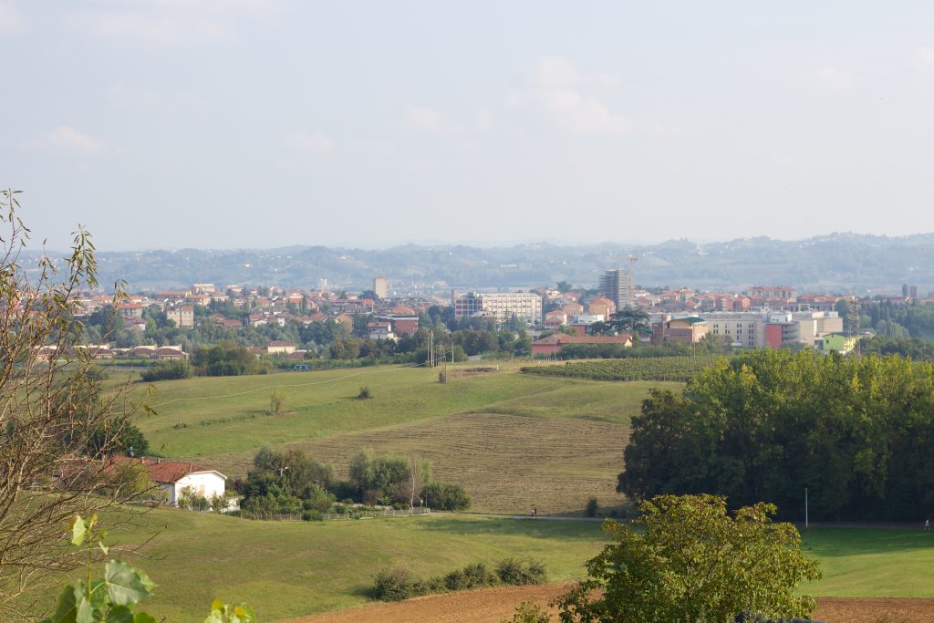 Panorama di Asti visto da Viatosto