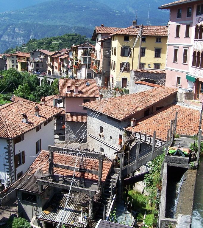 Centro storico di Bienno in Valle Camonica