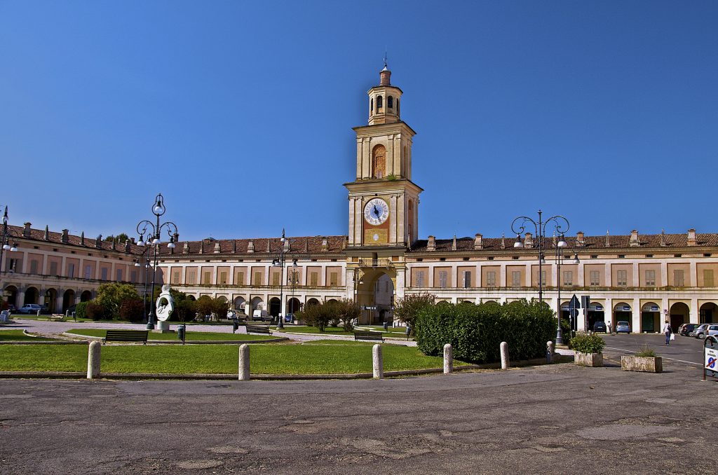 Piazza Bentivoglio a Gualtieri