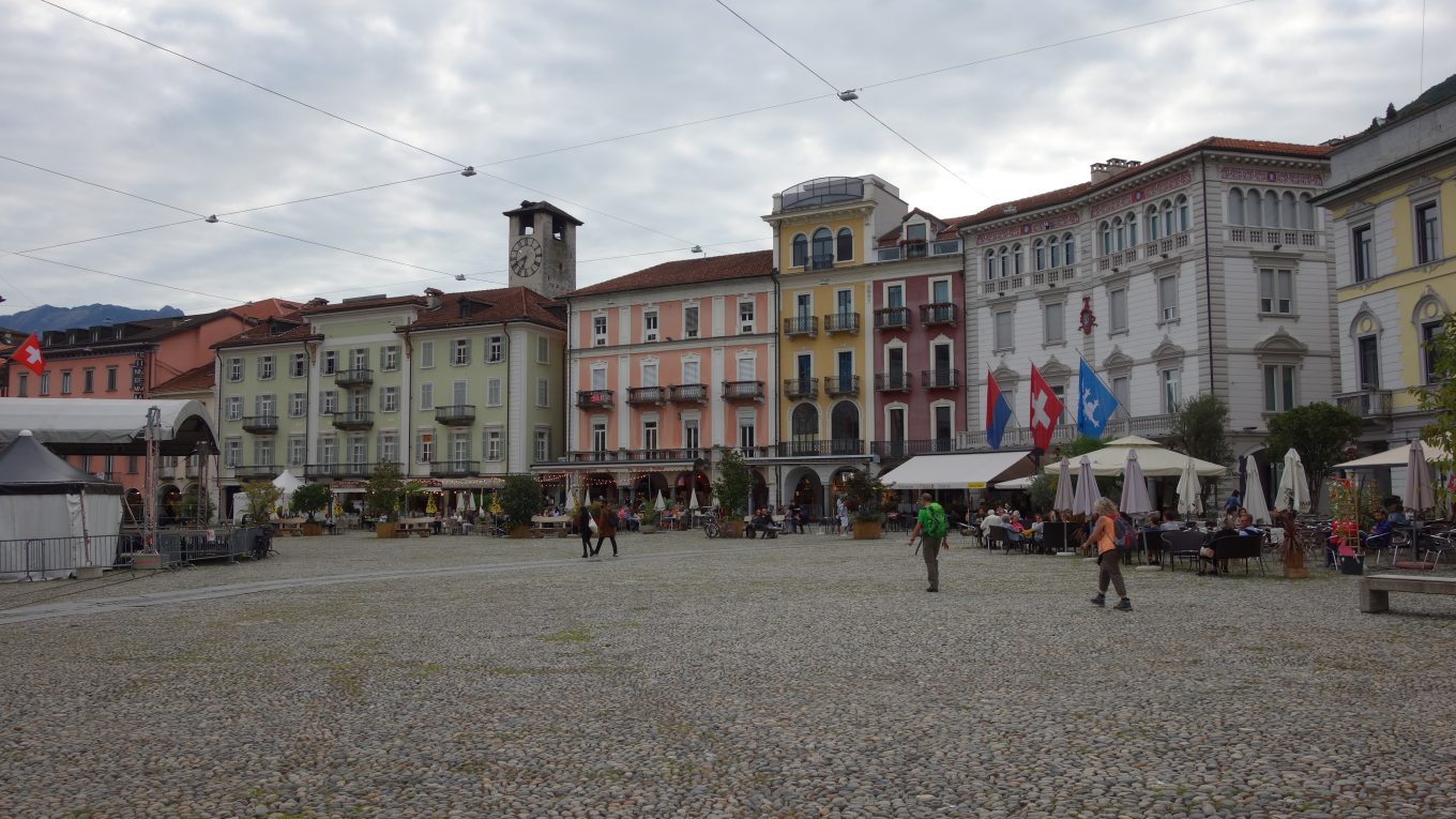 Piazza Grande a Locarno