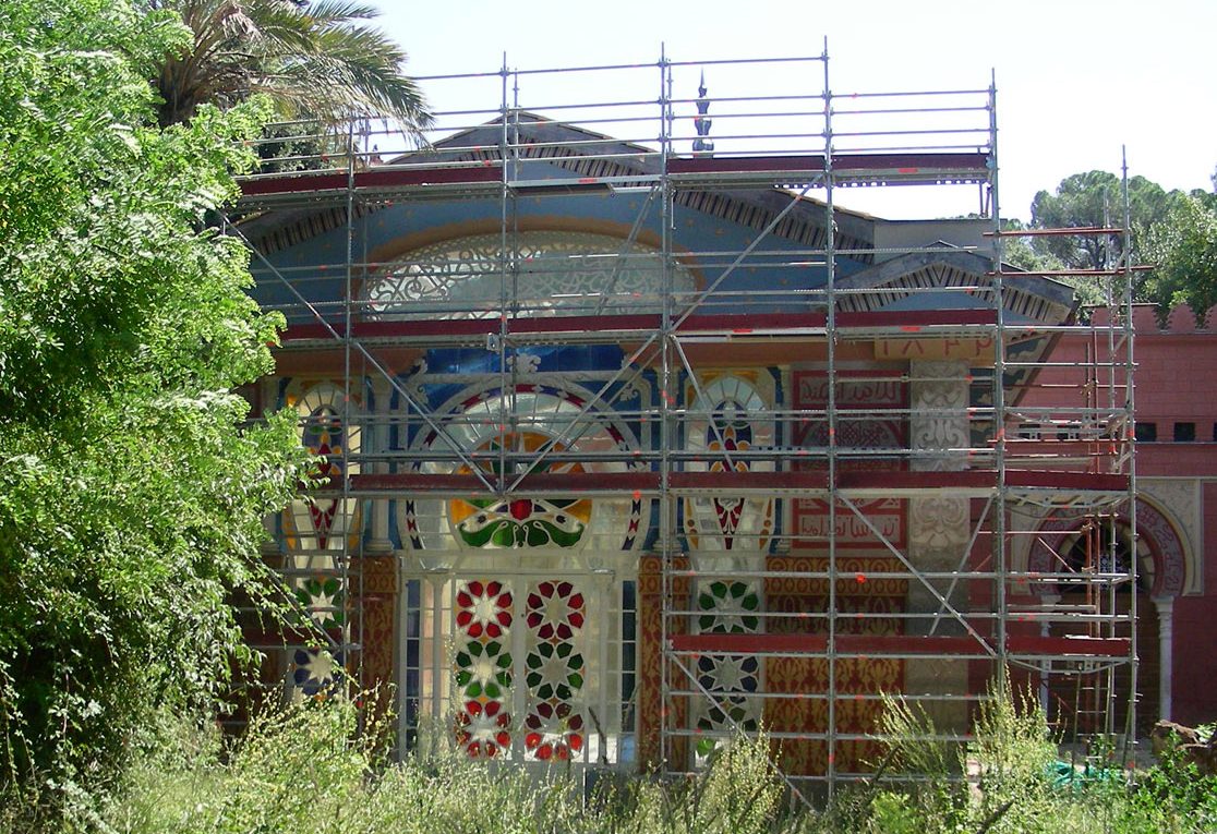 Serra Moresca a Villa Torlonia Roma