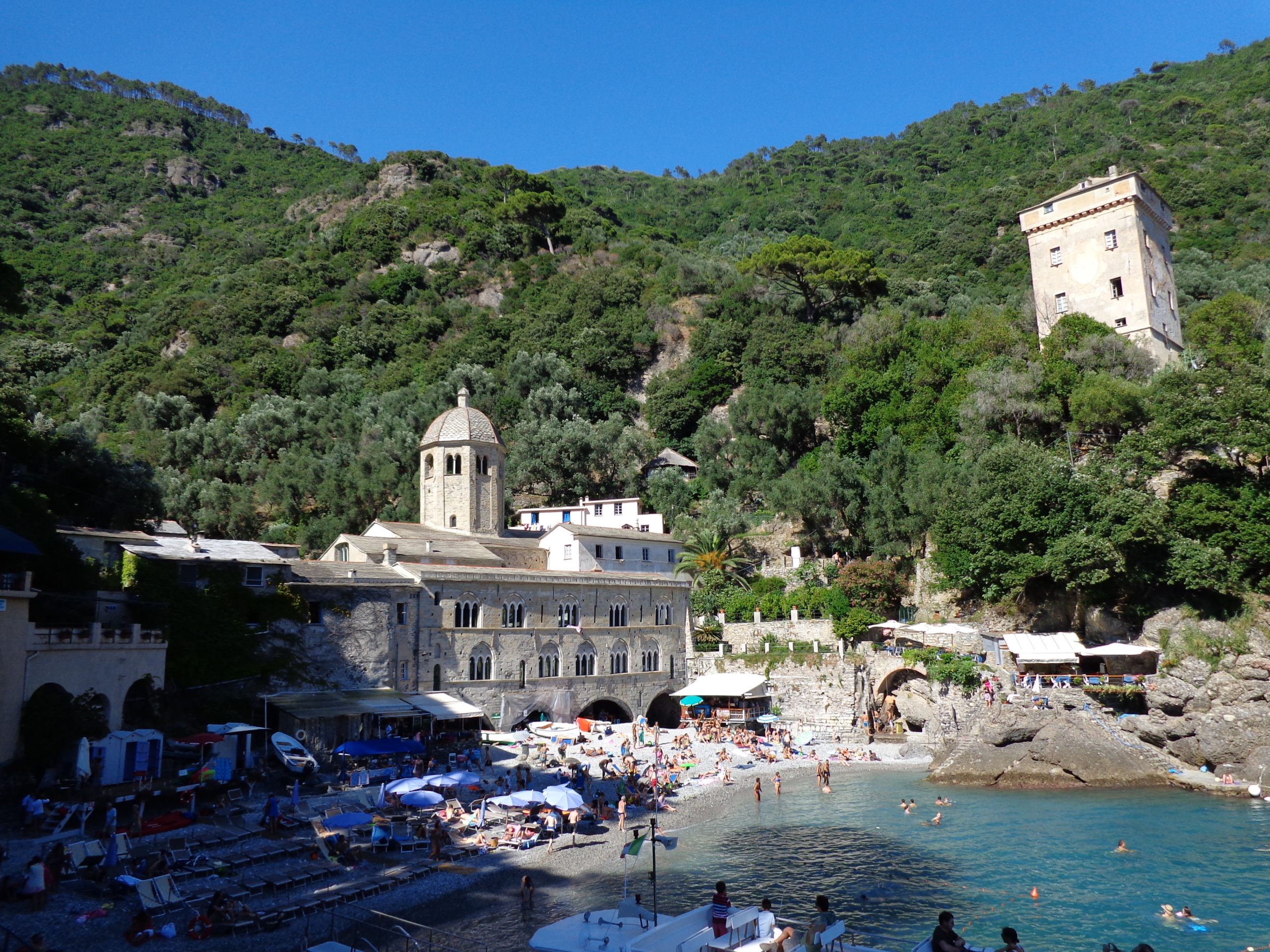 San Fruttuoso di Camogli sul mare