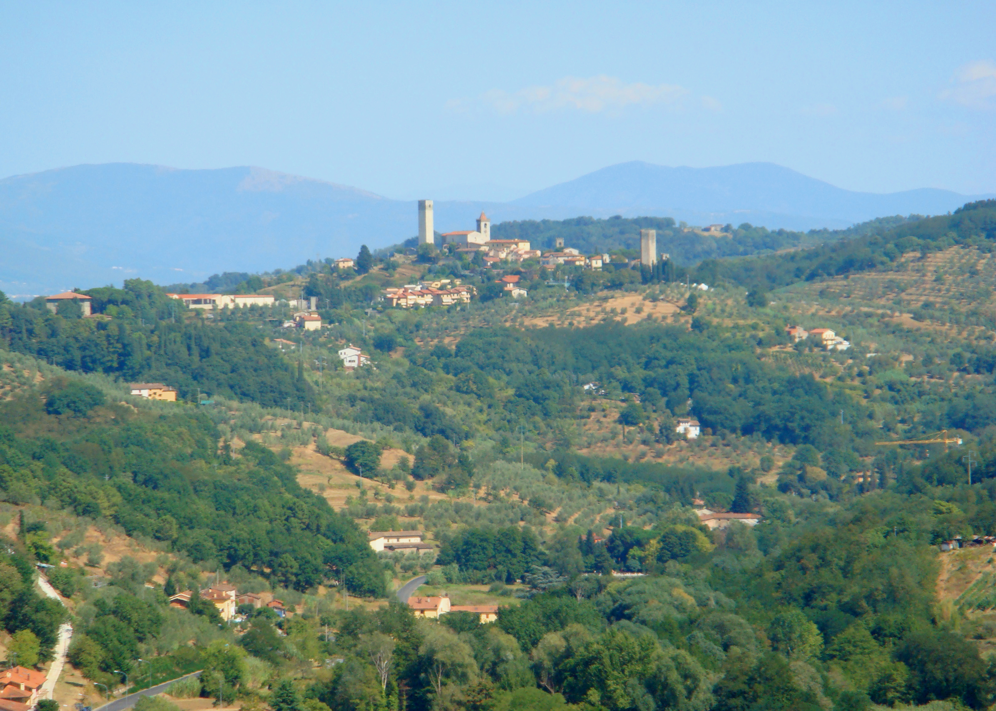 Panorama di Serravalle Pistoiese