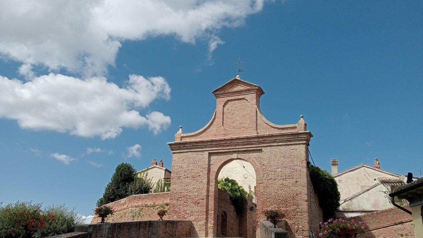 Mura di Barchi nelle Terre Roveresche, Marche