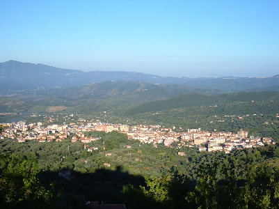 Panorama di Vallo della Lucania