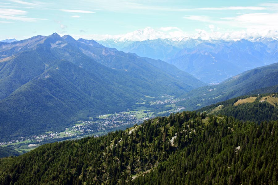Valle Vigezzo vista dal Monte Ziccher