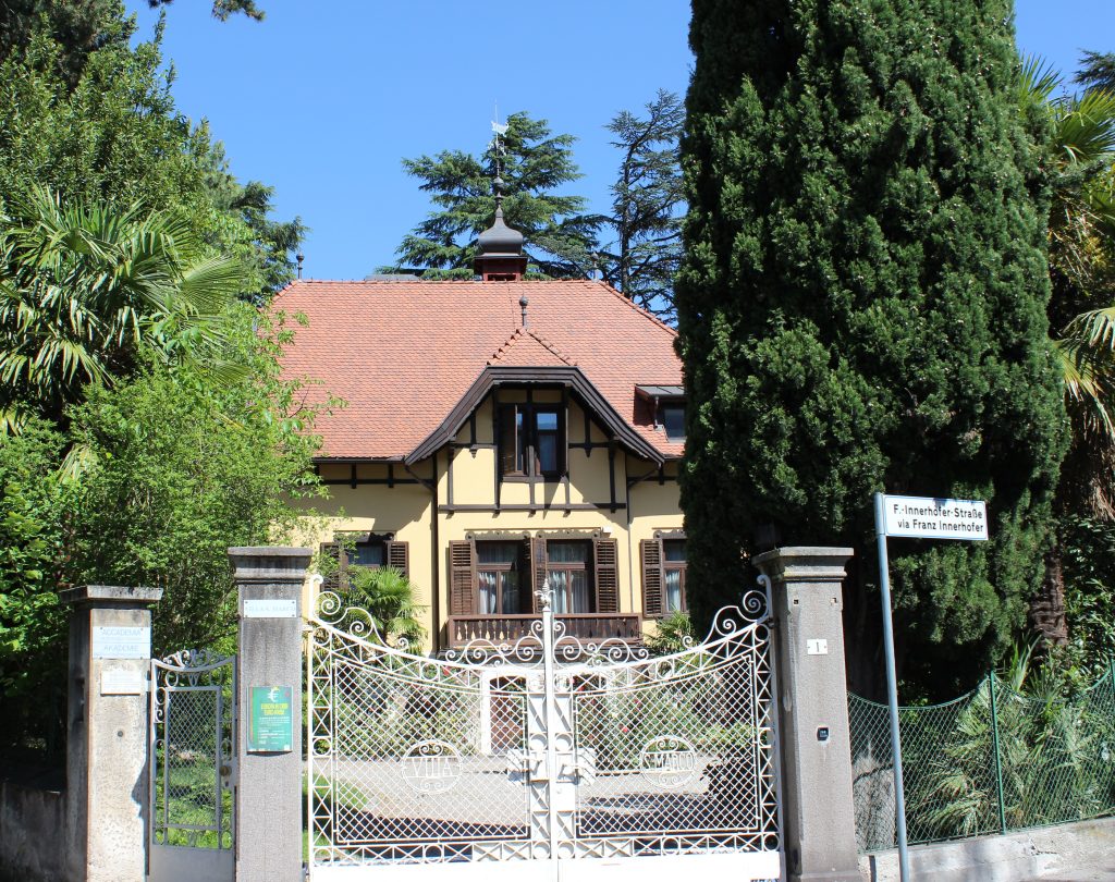 Villa San Marco sede dell'Accademia di Merano