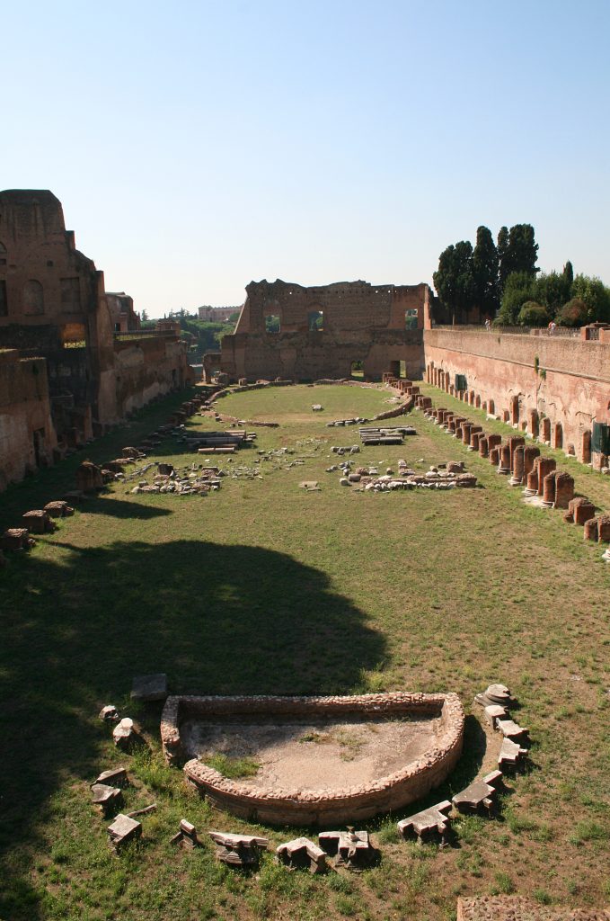 Stadio Palatino della Domus Augustana a Roma