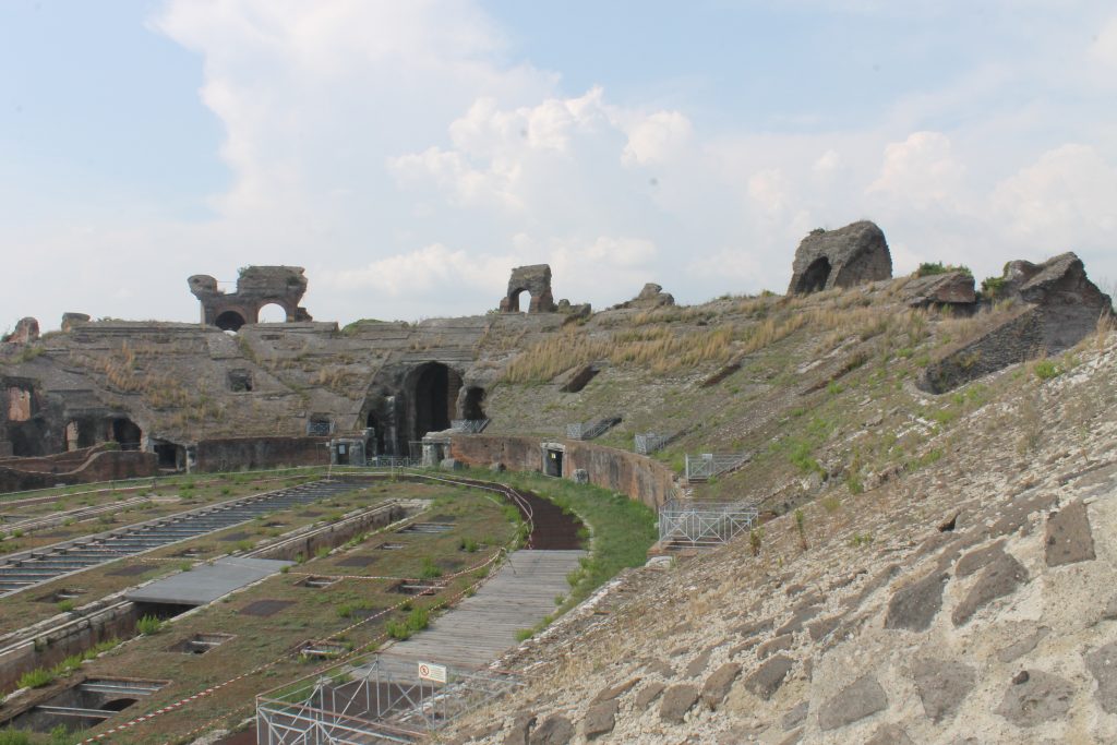 Arena interna dell’Anfiteatro Campano a Santa Maria Capua Vetere