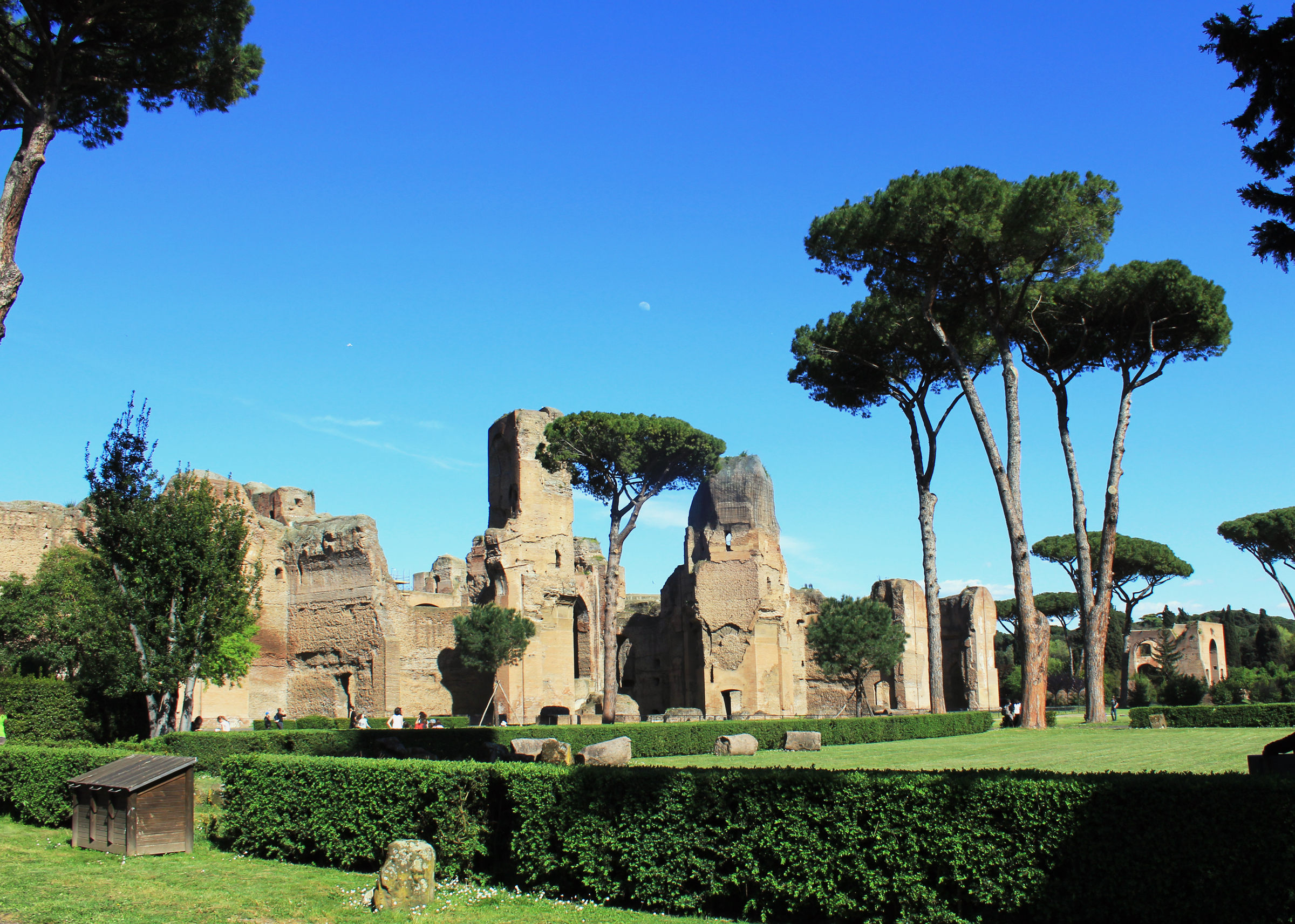 Rovine delle Terme di Caracalla a Roma