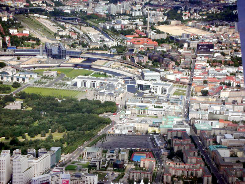 Berlin Mitte vista dall alto